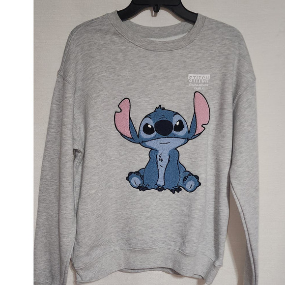 Disney stitch women's medium sweatshirts embroidered - Picture 1 of 6